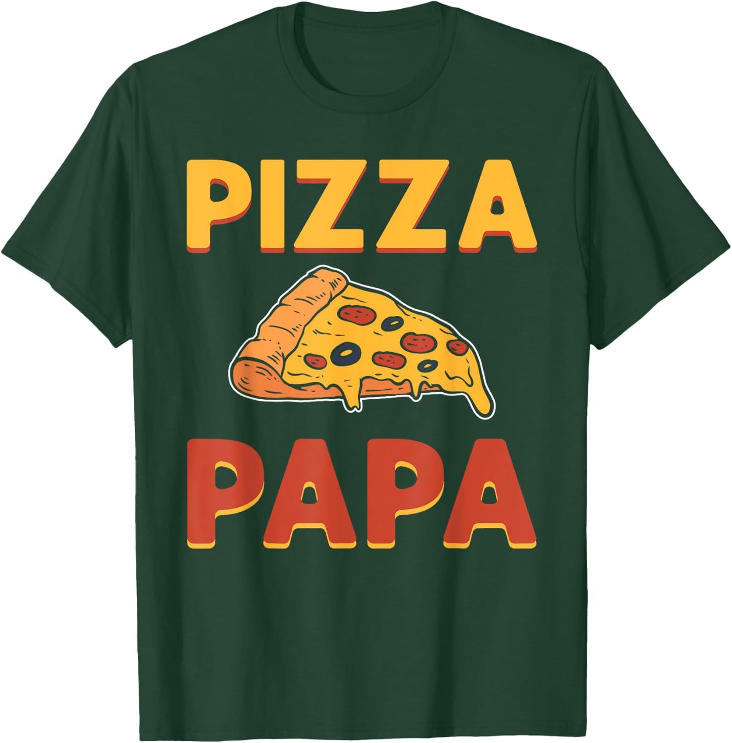 Pizza Papa. Pizza Expert. Pizza Maker. Pizza Making T-Shirt - T-Shirt | Forest
