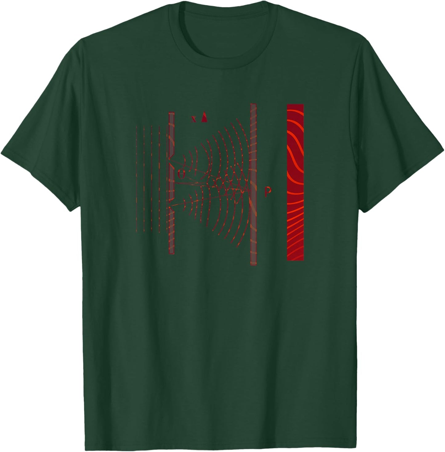 Double Slit Experiment Quantum Mechanics Physics Teacher Ner T-Shirt - T-Shirt | Forest