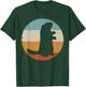 Groundhog Retro Vintage Funny Rodent Woodchuck Lovers T-Shirt - T-Shirt | Forest
