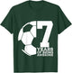 7 Years of Being Awesome Soccer 7TH Birthday T-Shirt - T-Shirt | Forest