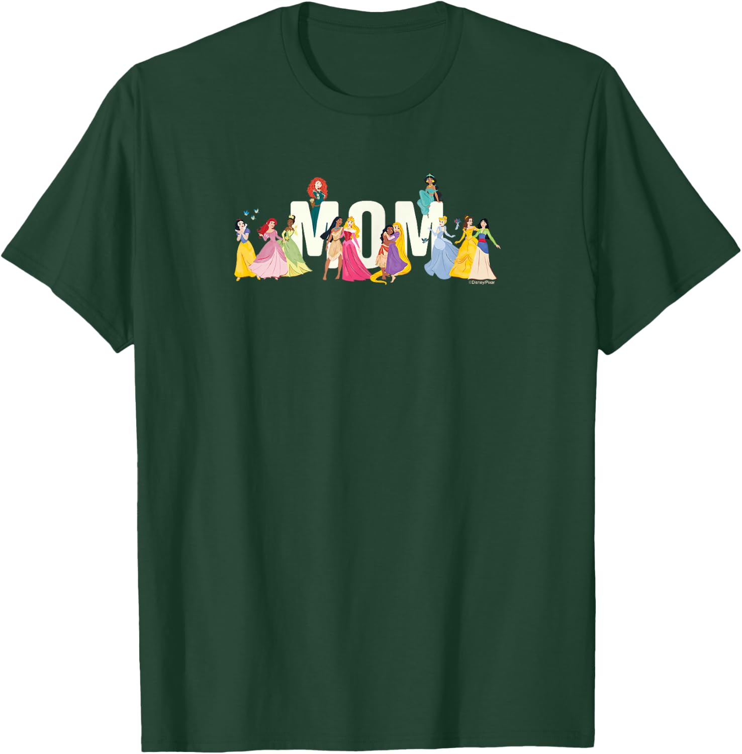 Disney Princess Squad Mom Family Trip Vacation Reunion T-Shirt - T-Shirt | Forest