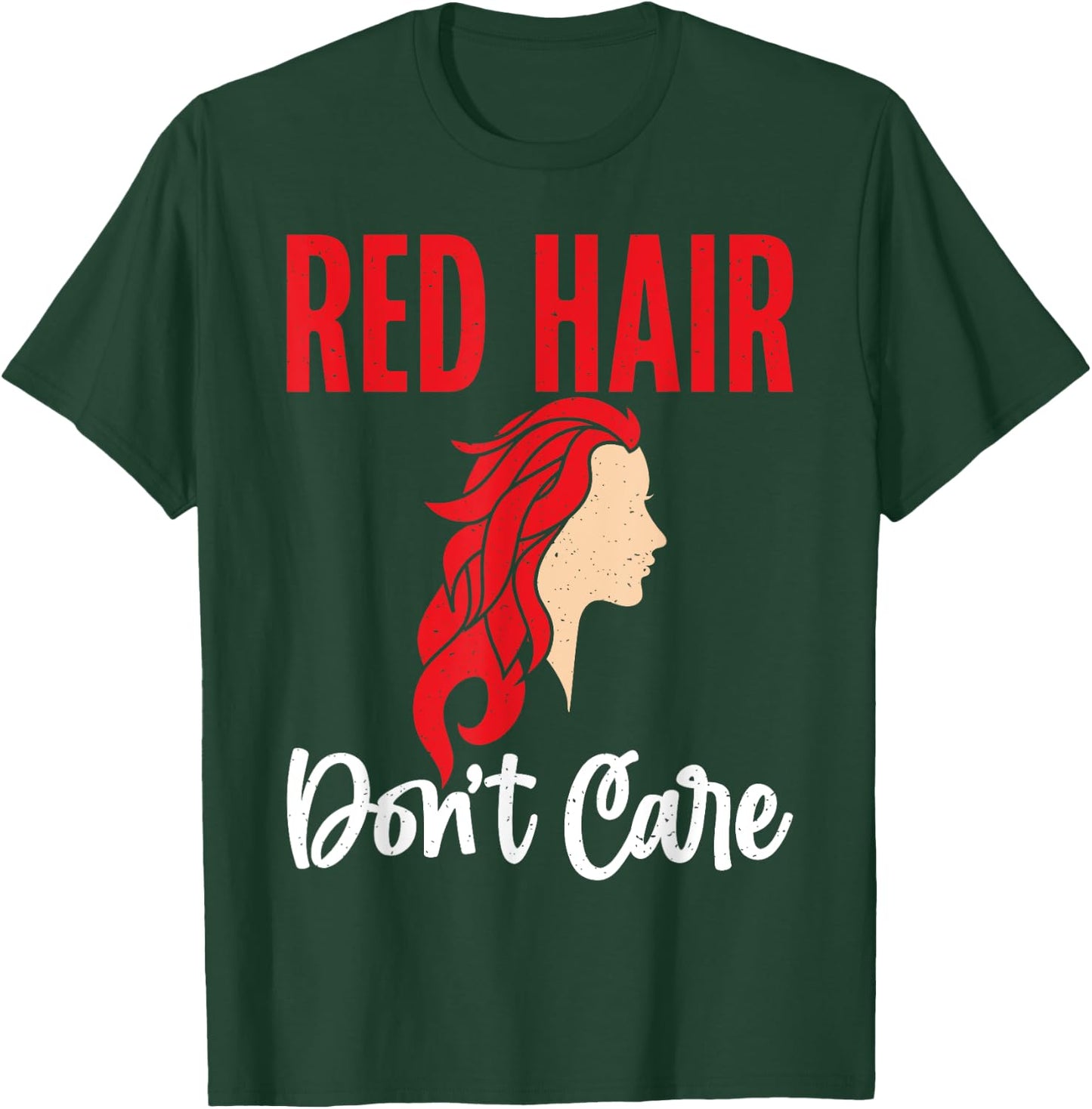 Red Hair dont care Redhead T-Shirt - T-Shirt | Forest