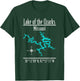 Modern Lake of the Ozarks, Missouri T-Shirt - T-Shirt | Forest