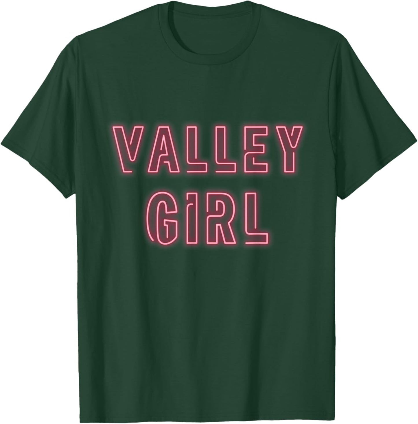 Valley Girl 80s Throwback - Funny Girl T-Shirt - T-Shirt | Forest