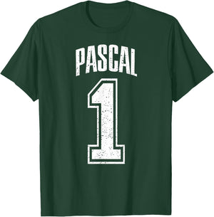 Pascal Supporter Number 1 Greatest Fan T-Shirt - T-Shirt | Forest