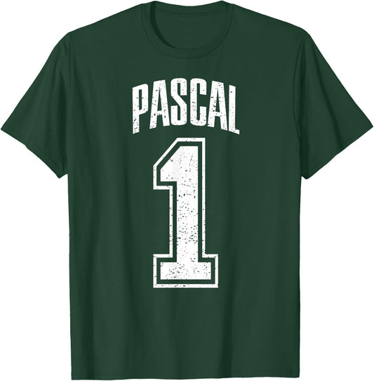 Pascal Supporter Number 1 Greatest Fan T-Shirt - T-Shirt | Forest