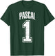 Pascal Supporter Number 1 Greatest Fan T-Shirt - T-Shirt | Forest