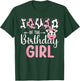 Squad Of The Birthday Girl Farm Cow 1 St Birthday Girl T-Shirt - T-Shirt | Forest