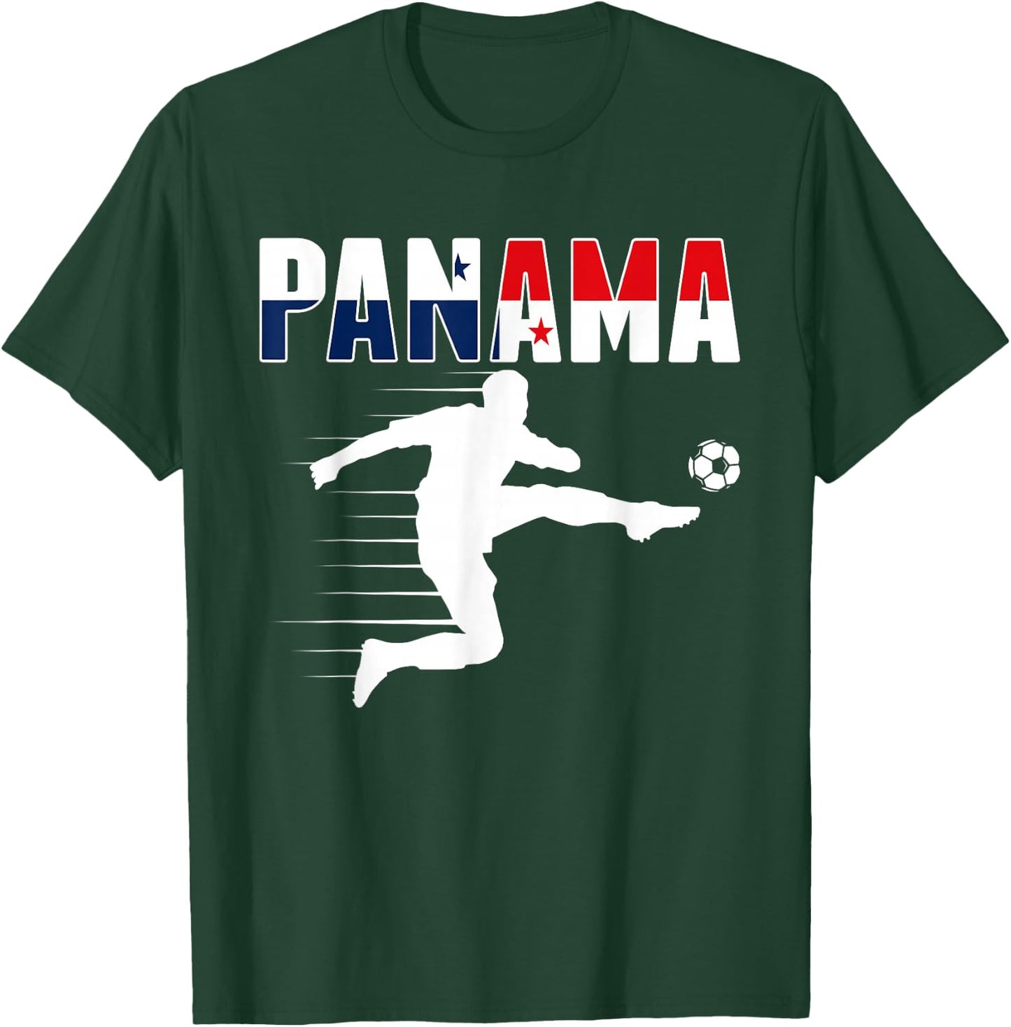 Panama Soccer Lovers Jersey Support Panamanian Football Team T-Shirt - T-Shirt | Forest