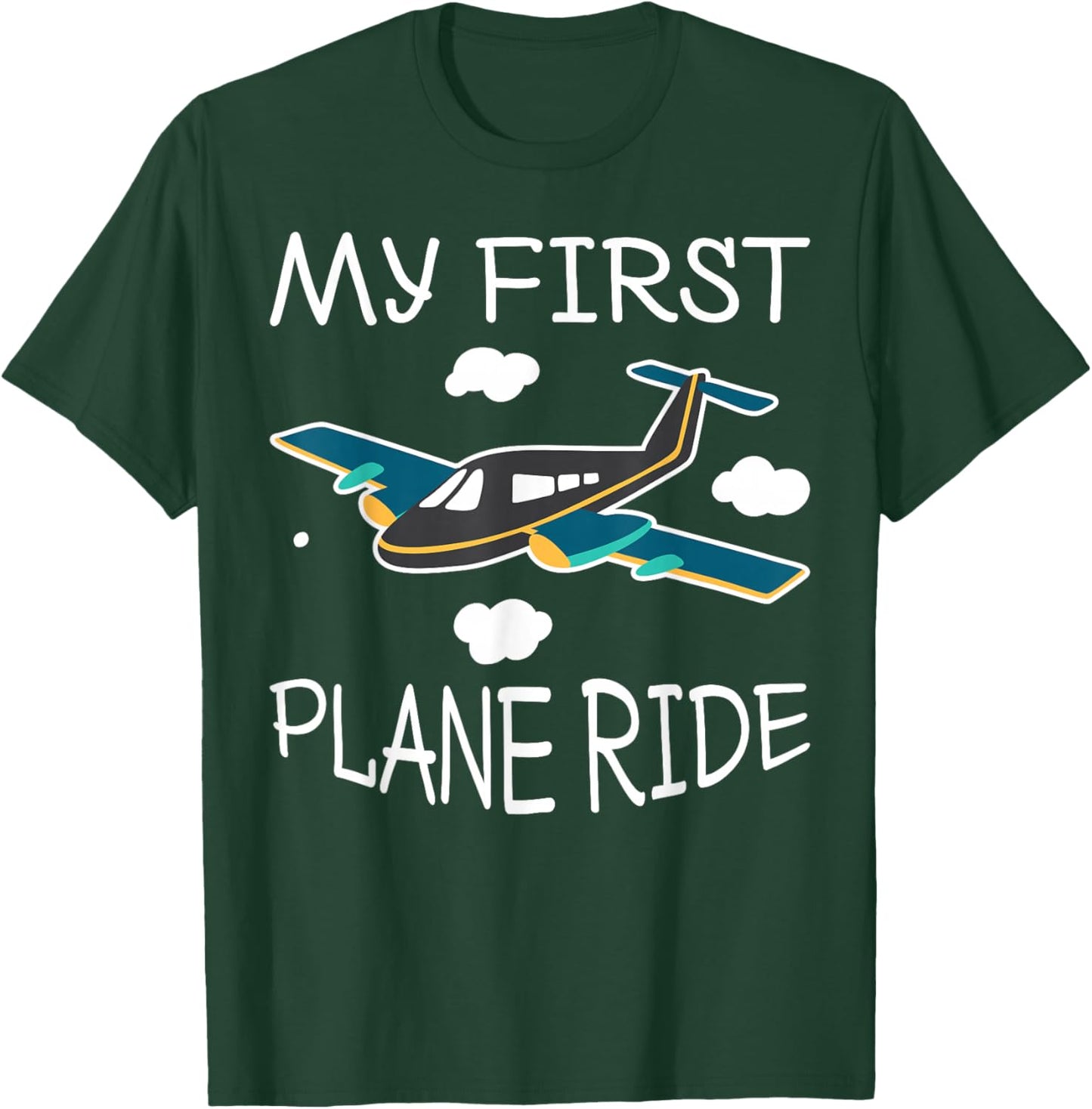 My First Plane Ride T-Shirt - T-Shirt | Forest