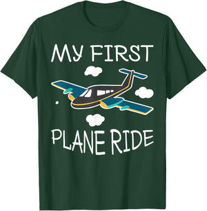 My First Plane Ride T-Shirt - T-Shirt | Forest