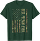 Best Peepaw Ever US American Flag Camo Peepaw Father's Day T-Shirt - T-Shirt | Forest