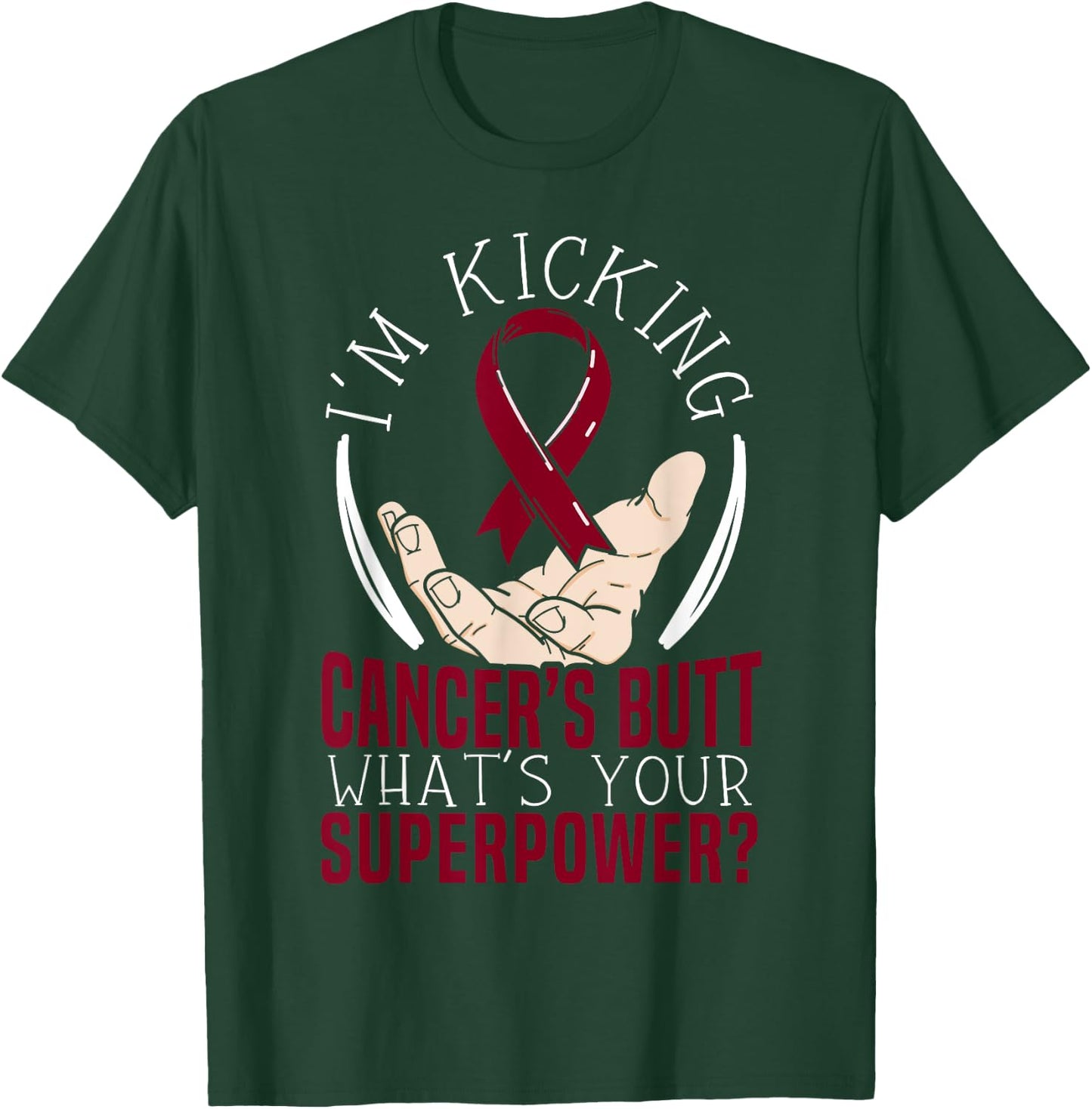 Multiple Myeloma Warrior Myeloma Cancer Awareness T-Shirt - T-Shirt | Forest