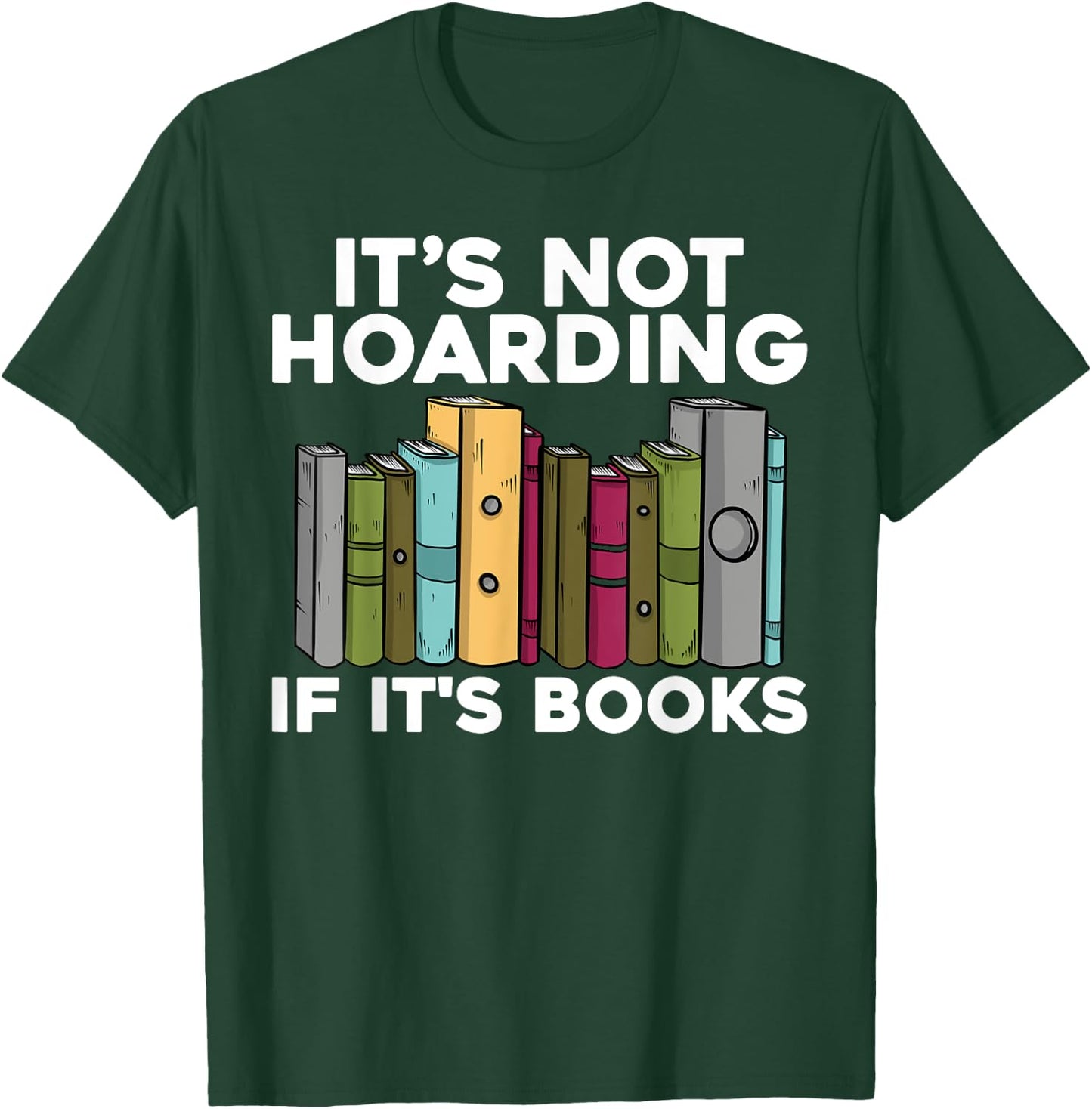 Cool Books Art Men Women Read Books Bookworm Library Reading T-Shirt - T-Shirt | Forest