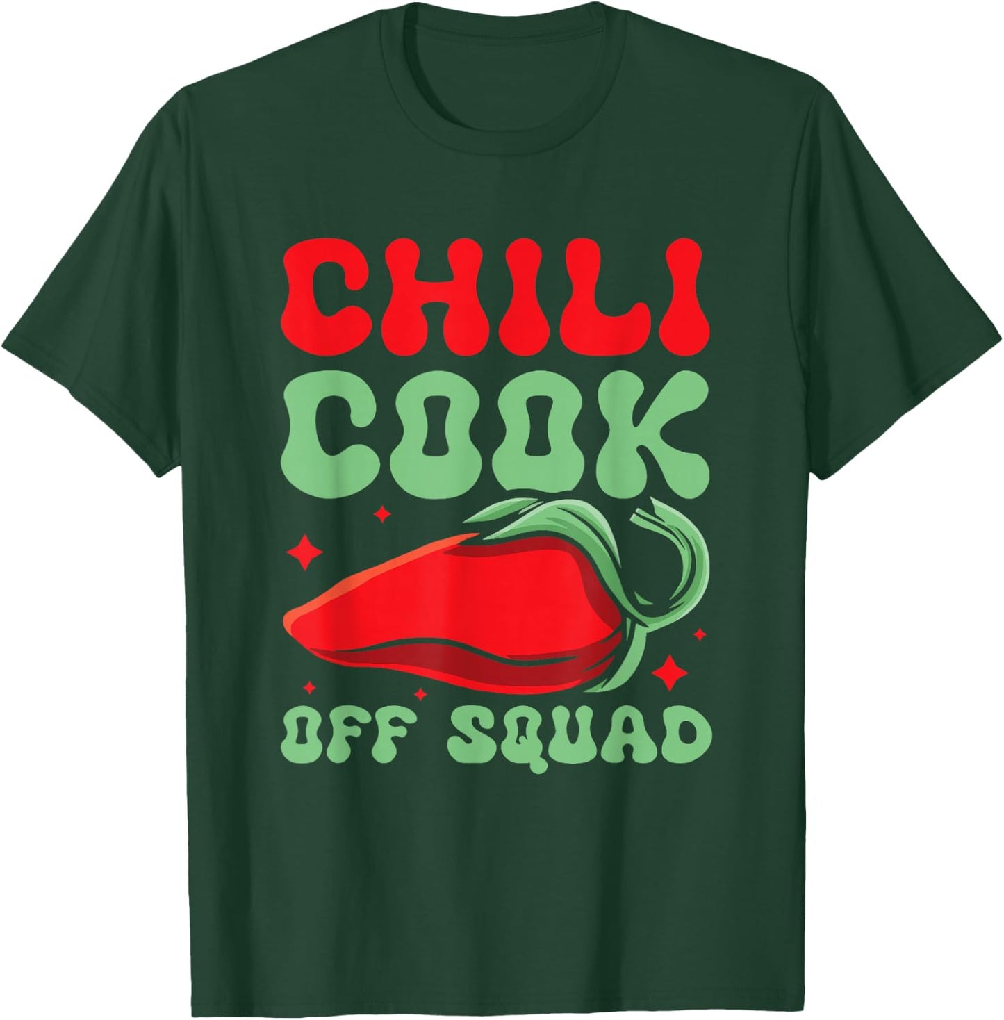 Chili Cook Off Squad T-Shirt - T-Shirt | Forest