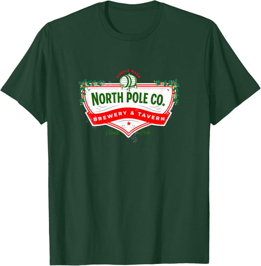 North Pole Brewery & Tavern Design T-Shirt - T-Shirt | Forest