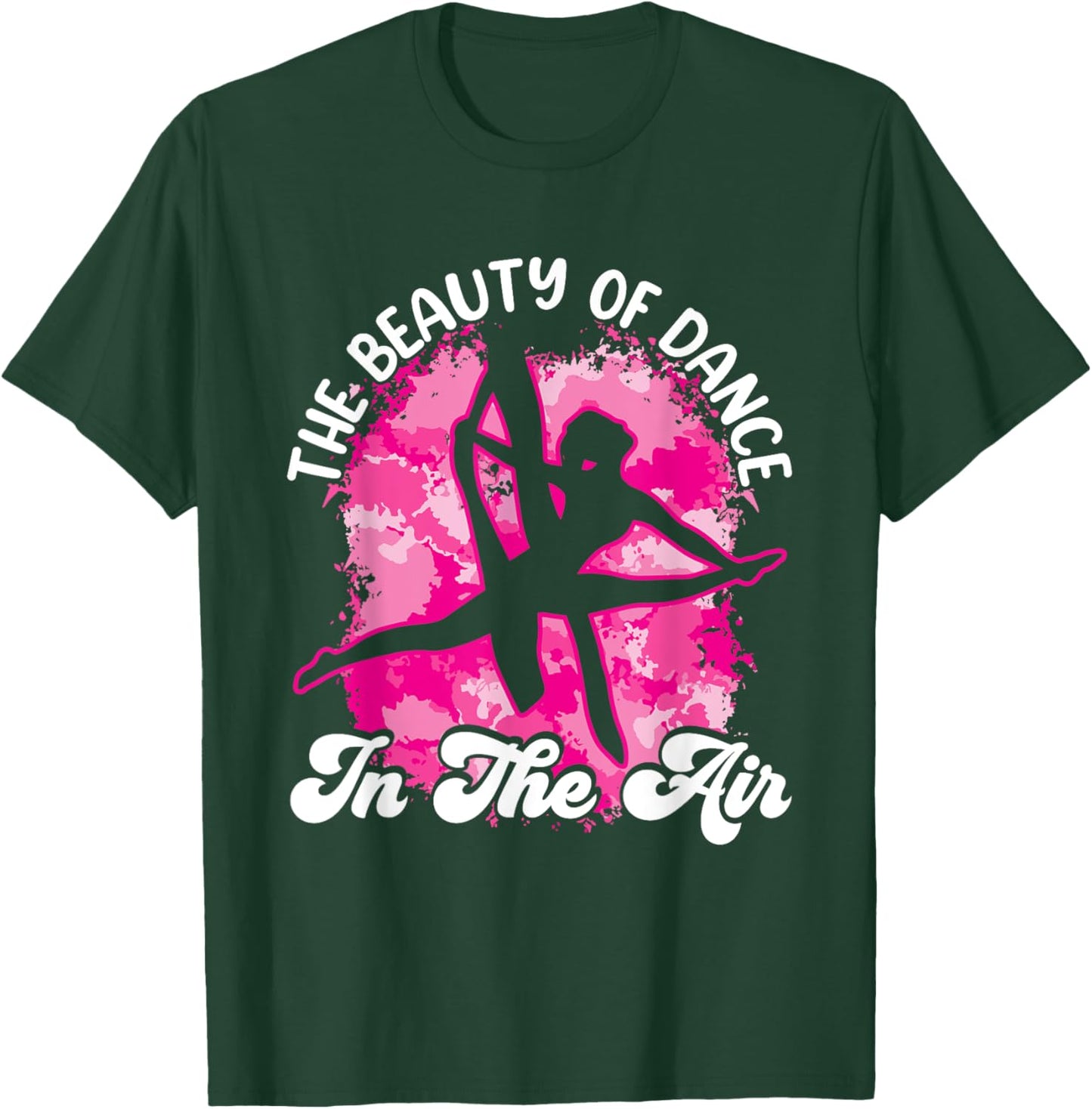 Aerial Silks yoga The Beauty of Dance Aerialist Aerial Silks T-Shirt - T-Shirt | Forest
