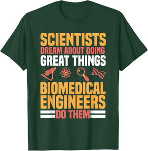Biomedical Engineering Bioengineer Medical Engineer BMET T-Shirt - T-Shirt | Forest