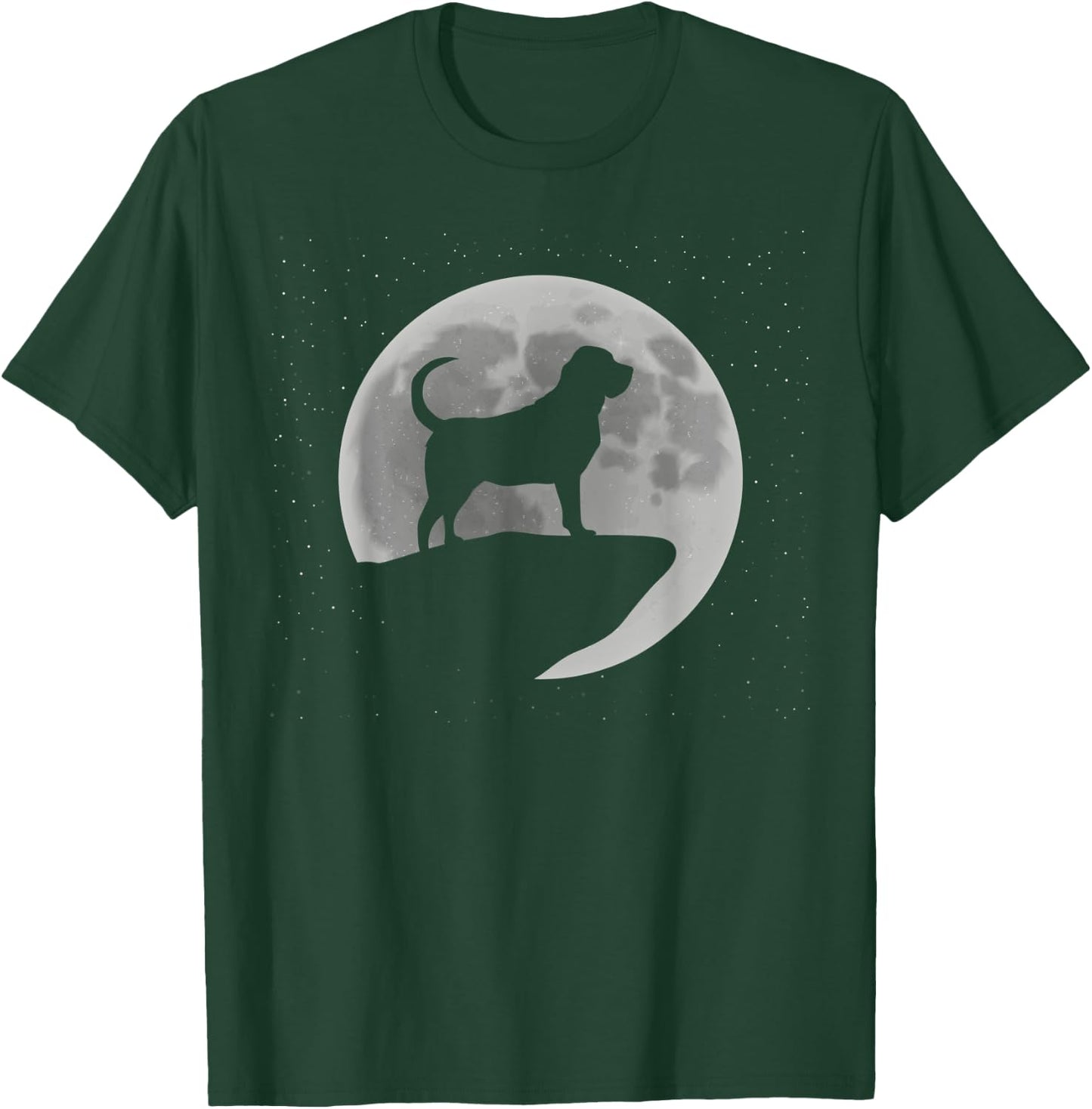 Fila Brasileiro Dog Moon Halloween Women T-Shirt - T-Shirt | Forest