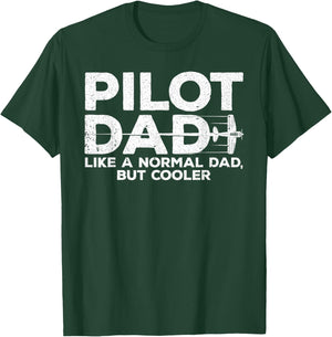 Funny Pilot Art for Dad Men Aviation Airplane Aircraft Pilot Small T-Shirt - T-Shirt | Forest