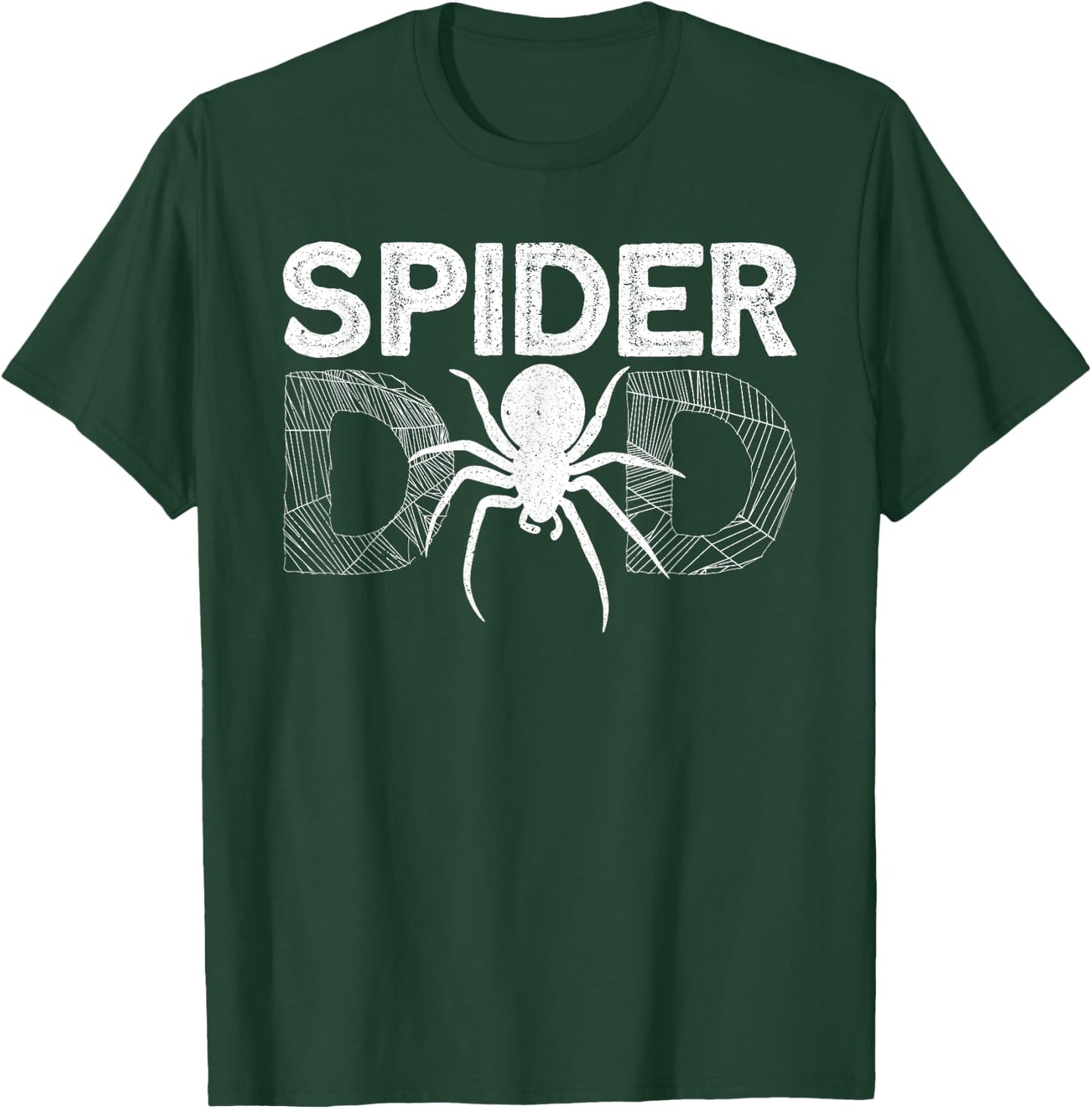 Funny Spider Dad Design Male Parents Spider Lovers T-Shirt - T-Shirt | Forest