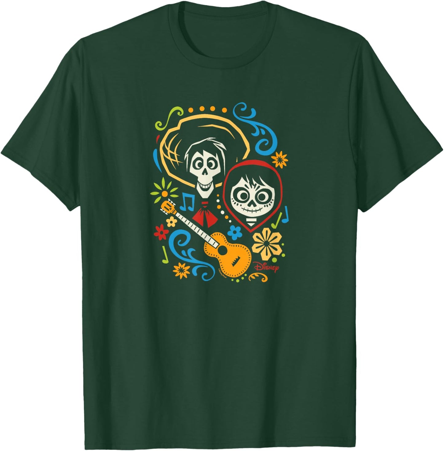 Coco - Hector and Miguel T-Shirt - T-Shirt | Forest