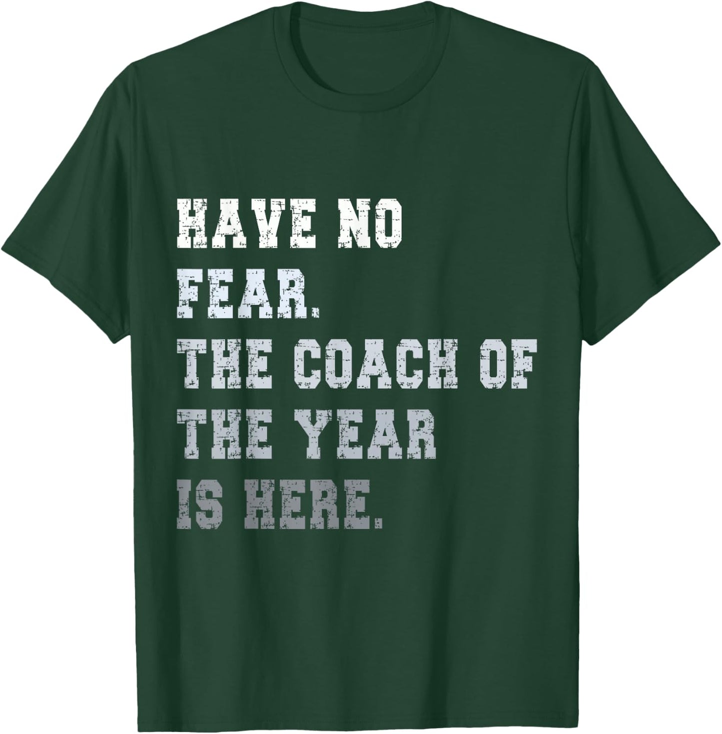 Coach of the year coaching Dad coach T-Shirt - T-Shirt | Forest