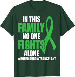 Bone Marrow Warrior Bone Marrow Transplant Donation T-Shirt - T-Shirt | Forest
