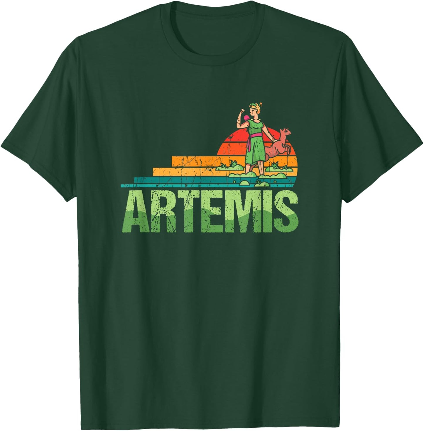Artemis - Goddess of Hunt & Nature T-Shirt - T-Shirt | Forest
