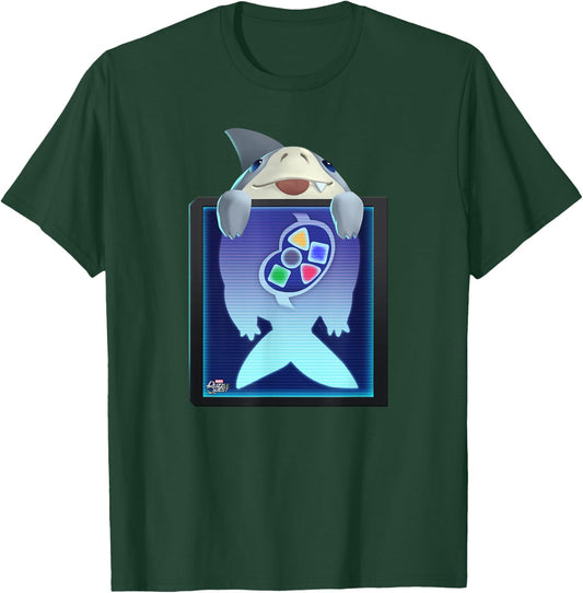 Marvel Puzzle Quest Jeffrey Land Shark Jeff! Don’t Eat That! T-Shirt - T-Shirt | Forest