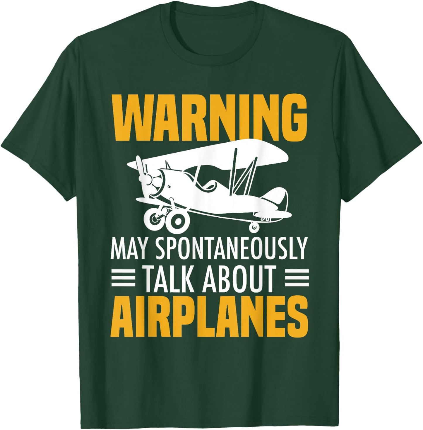 Funny Pilot Art Women Aviation Pilot Airplane Lovers T-Shirt - T-Shirt | Forest