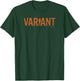 Marvel Loki Variant Loki L1130 Silhouette Center Logo T-Shirt - T-Shirt | Forest