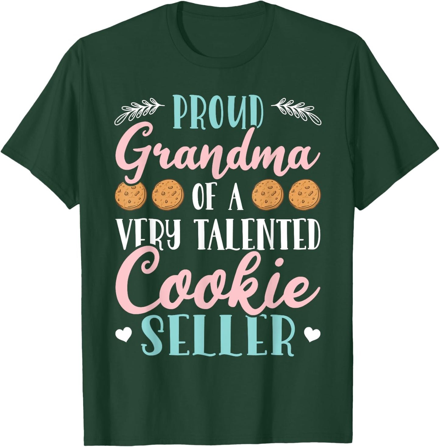 Scout And Cookie Seller - Scouting Cookie T-Shirt - T-Shirt | Forest