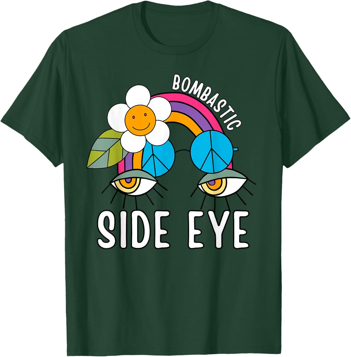 Bombastic Side Eye Funny Viral Catchphrase Meme T-Shirt - T-Shirt | Forest