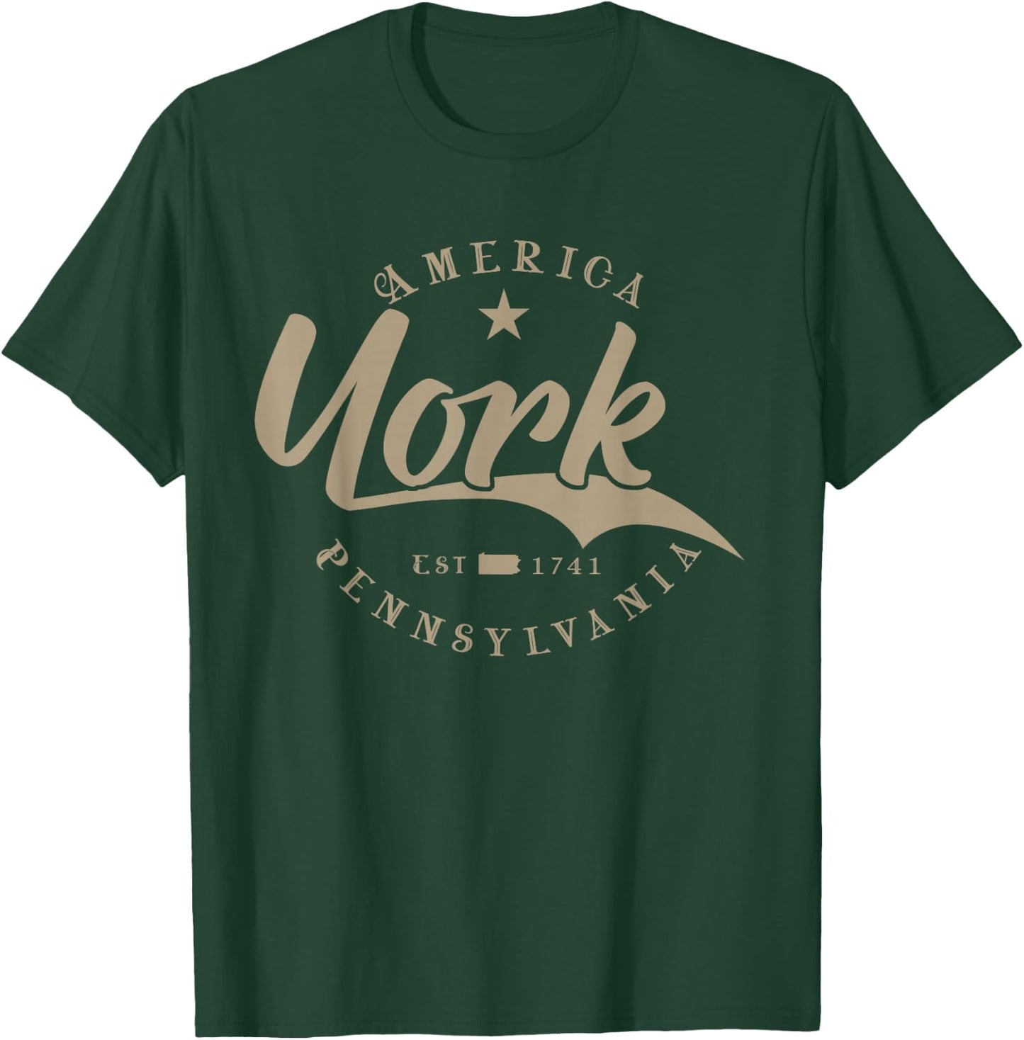 York PA | pennsylvania T-Shirt - T-Shirt | Forest