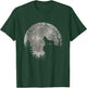 Corgi Dog Moon Howl in Forest Halloween Costume T-Shirt - T-Shirt | Forest