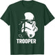 Star Wars Classic Vintage Stormtrooper Split Shadow Helmet T-Shirt - T-Shirt | Forest
