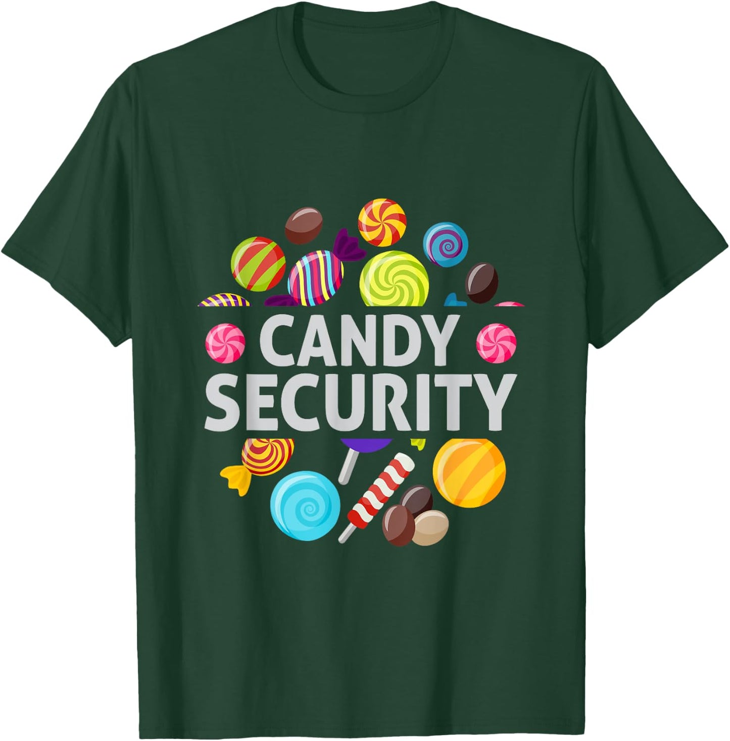 Candy Land Costumes Adult Candy Land Candy Security T-Shirt - T-Shirt | Forest
