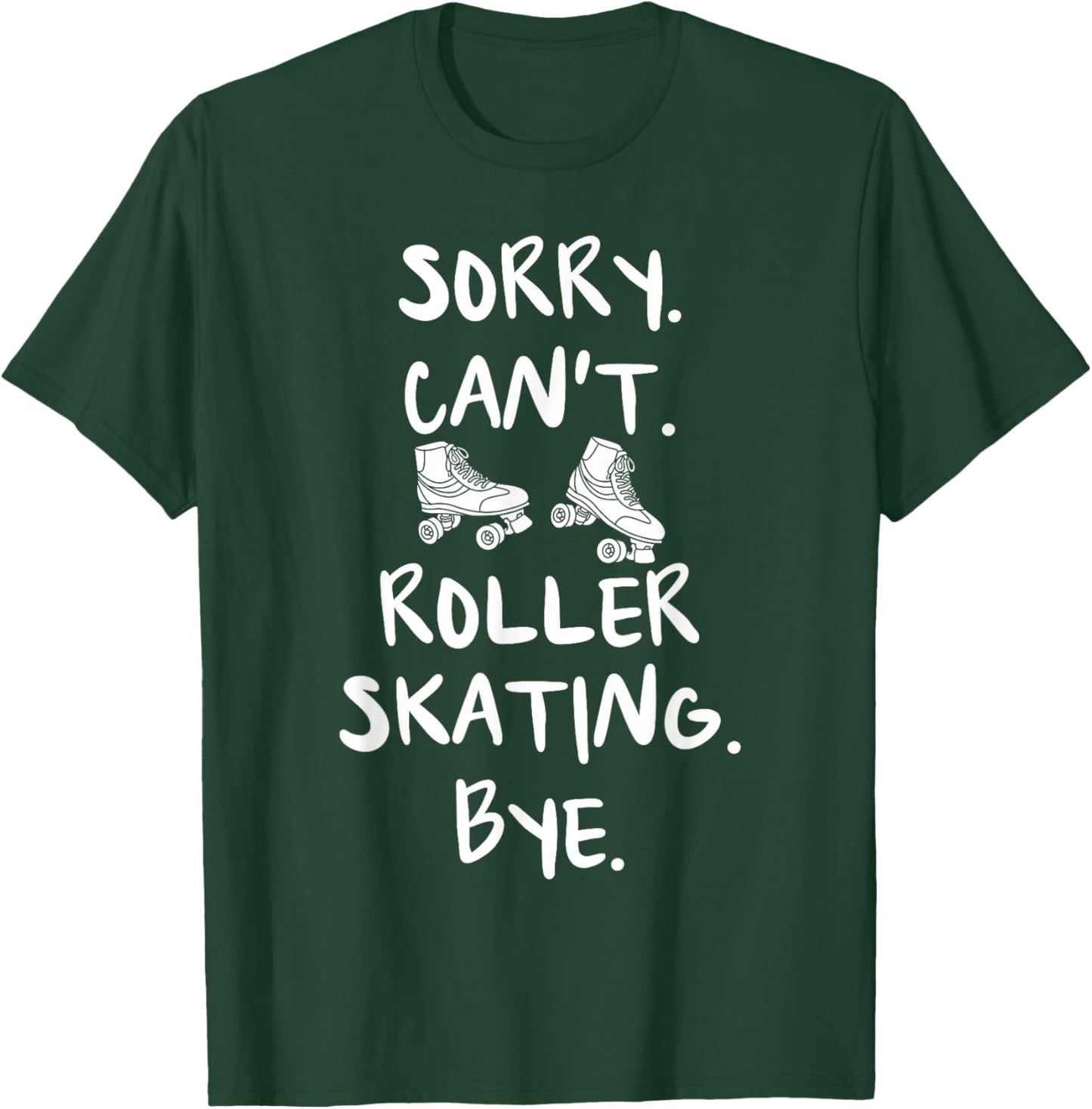 Skating Skates Roller Skater Master Roller Funny Skater T-Shirt - T-Shirt | Forest