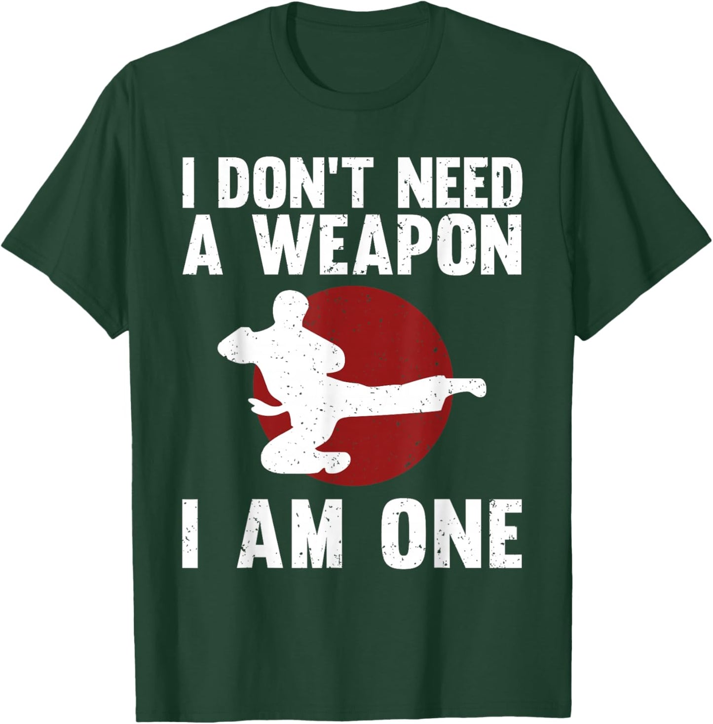 Funny Karate Women Karate Black Belt Martial Arts T-Shirt - T-Shirt | Forest