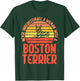 Never underestimate a Woman with a Boston Terrier T-Shirt - T-Shirt | Forest