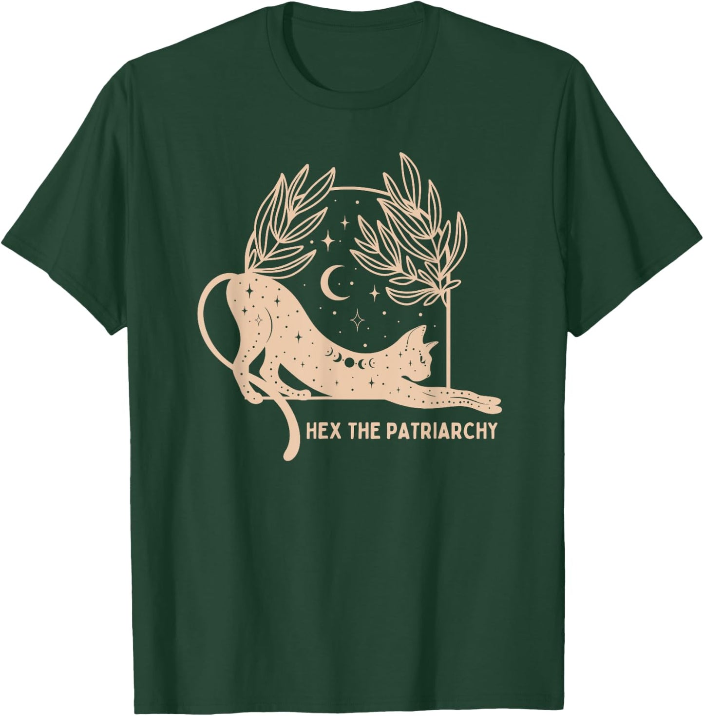 Feminist Witch, Hex The Patriarchy T-Shirt - T-Shirt | Forest