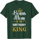 Bonus Mom of the Birthday King Party Family Celebration T-Shirt - T-Shirt | Forest