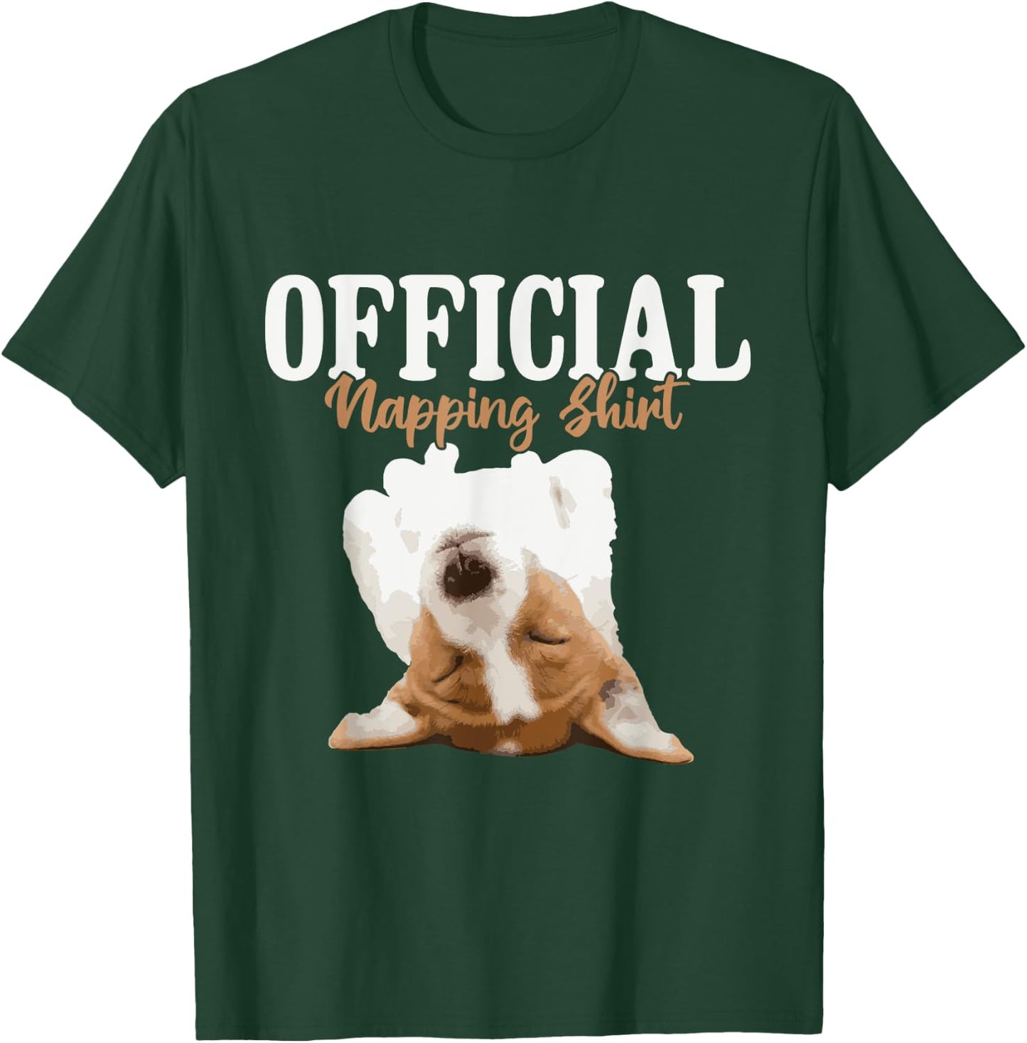 Official Napping Shirt - Jack Russell Terrier Dog Lover T-Shirt - T-Shirt | Forest