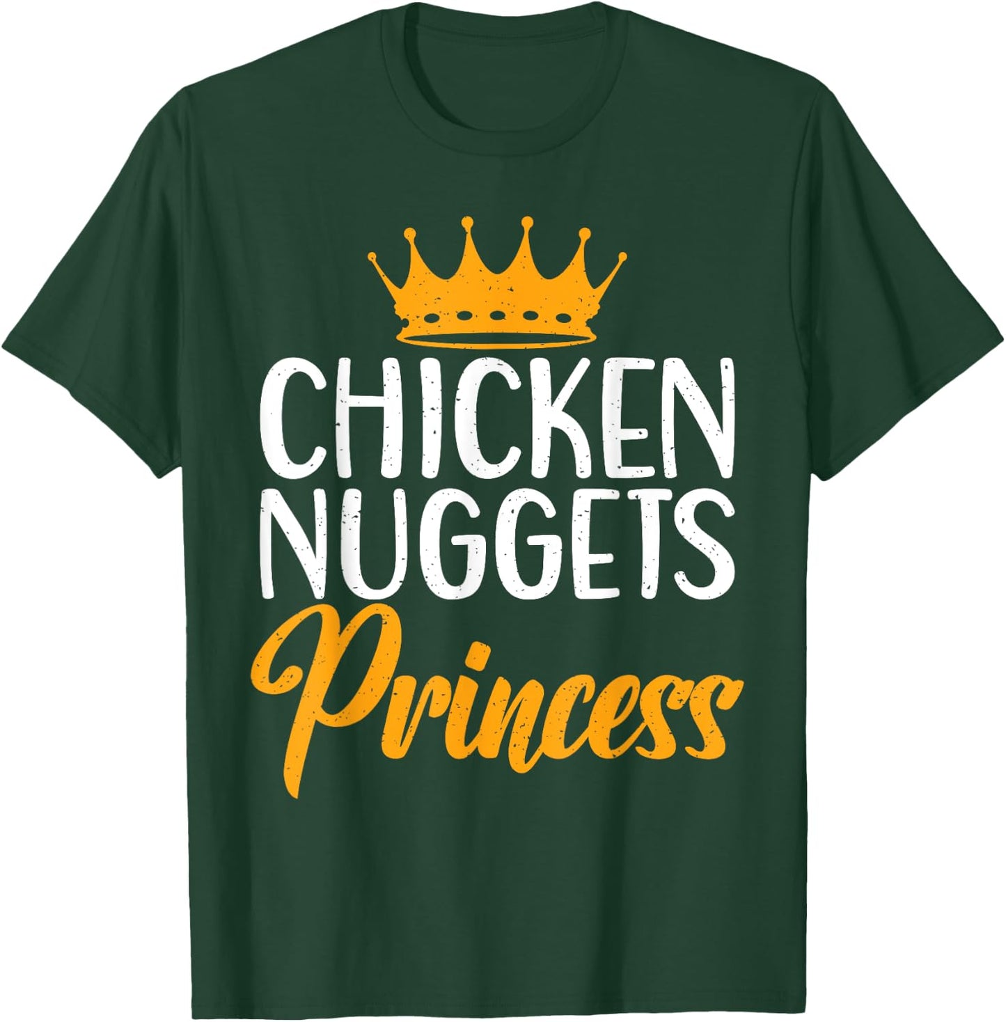 Chicken Nuggets Princess T-Shirt - T-Shirt | Forest