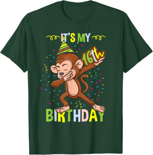 Its My 16th Birthday Monkey T-Shirt - T-Shirt | Forest