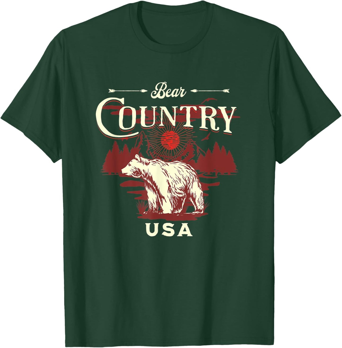 Alaska Bear Country USA Alaska T-Shirt - T-Shirt | Forest