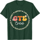 CTE Crew Appreciation Week Back to School T-Shirt - T-Shirt | Forest