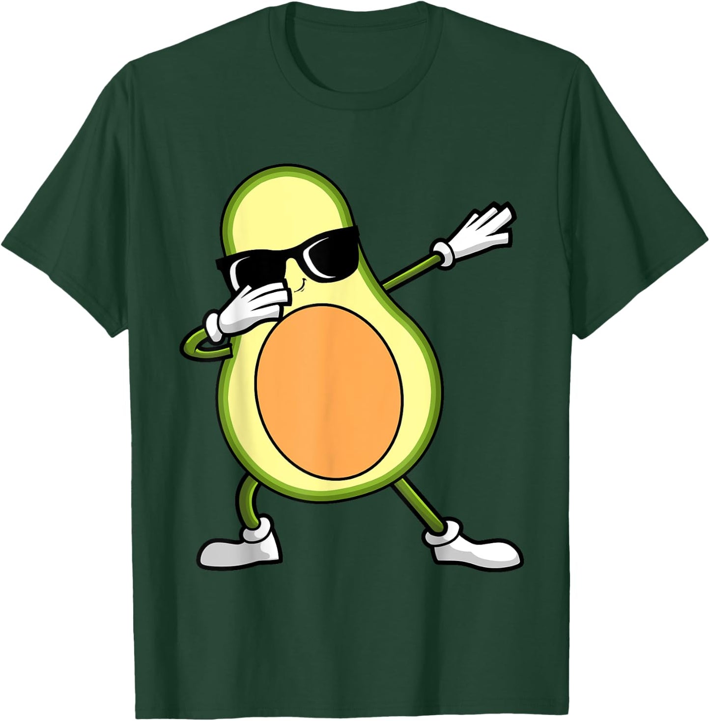 Funny Avocado Design Women Kids Guacamole Lover T-Shirt - T-Shirt | Forest