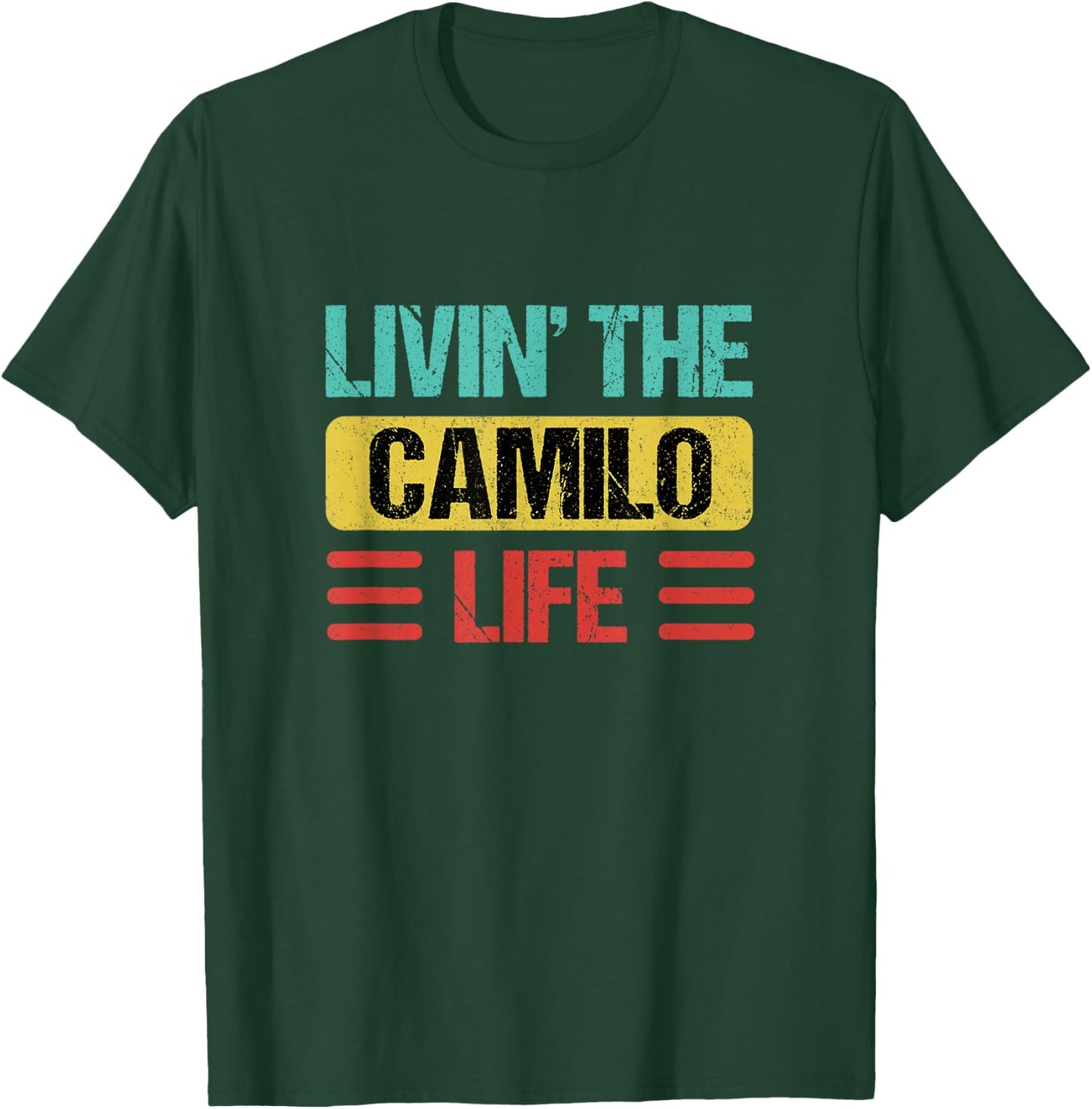 Camilo Name T-Shirt - T-Shirt | Forest